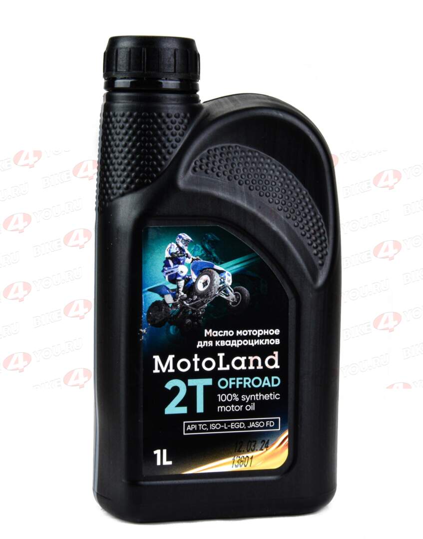 Масло моторное MOTOLAND Offroad 2T 1л